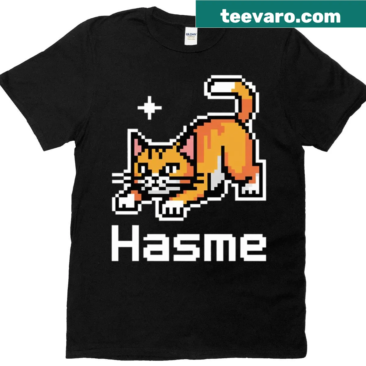 Playful oversized t-shirt featuring fun cat graphics — on a men's t-shirt