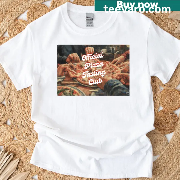 Funny pizza lovers t-shirt with club design