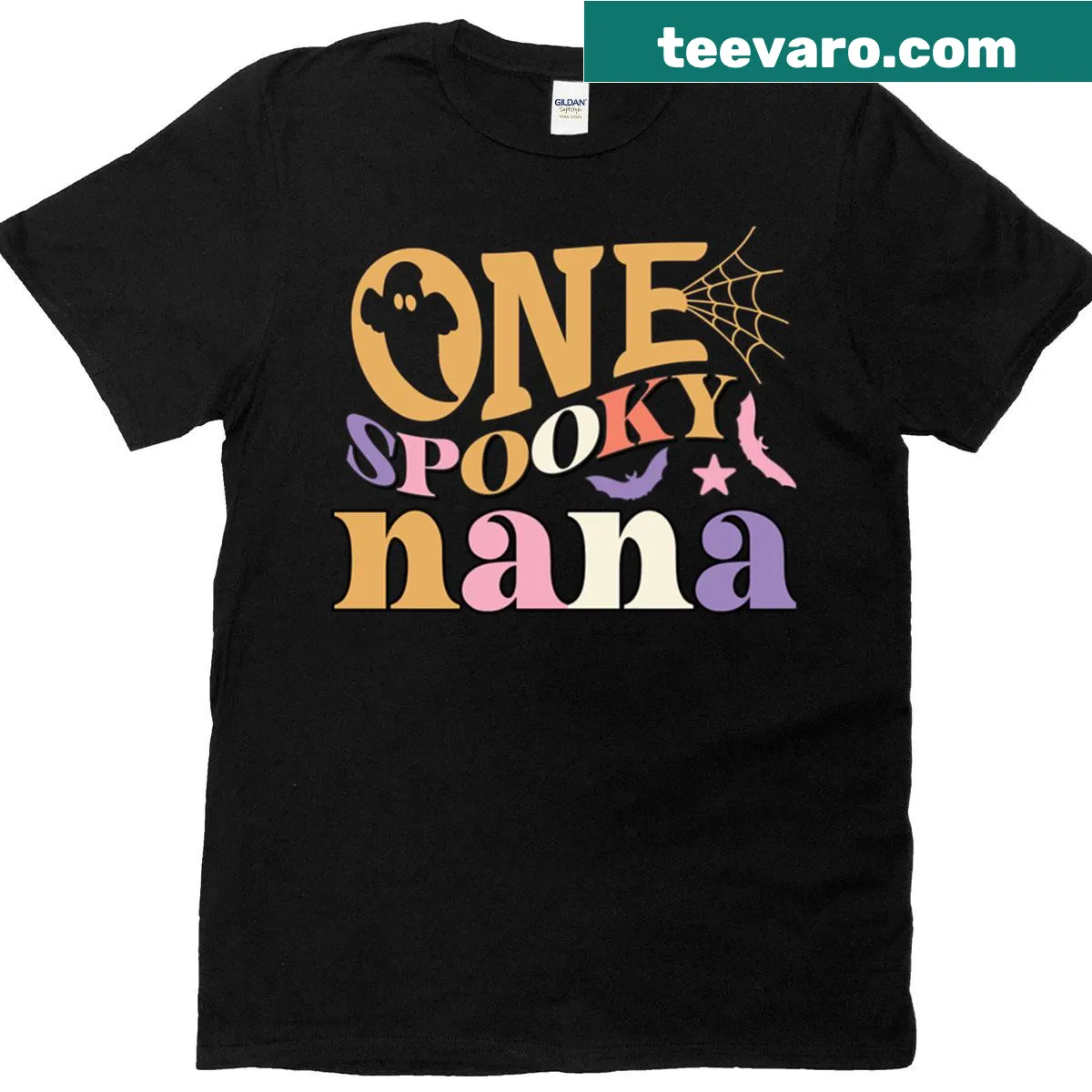 Cute Halloween shirt for grandmas with fun graphics — on a men's t-shirt