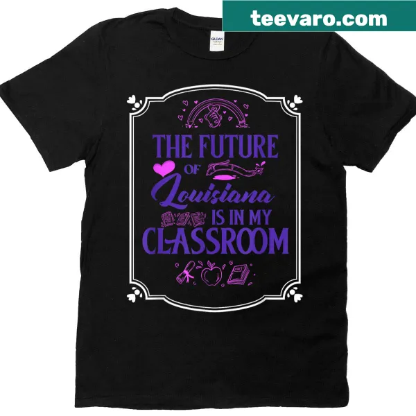 Inspirational classroom graphic on educational t-shirt