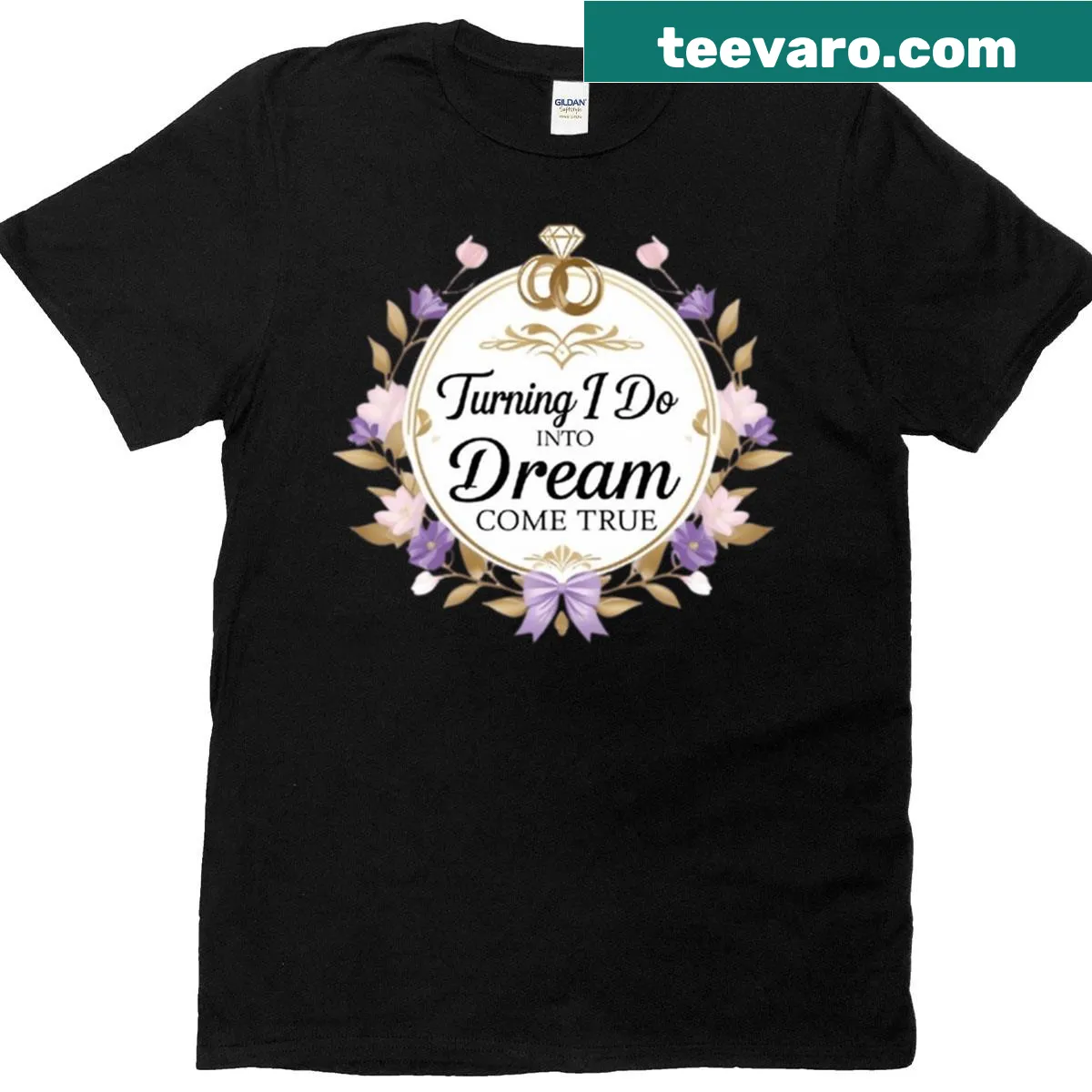 Sentimental T-shirt with 'I Do' graphic — on a men's t-shirt