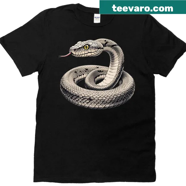 Whimsical oversized t-shirt featuring a playful snake graphic