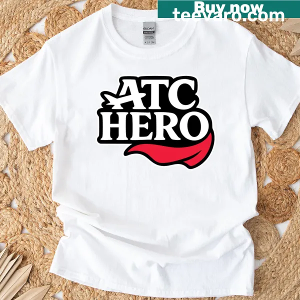 Air traffic control logo graphic T-shirt