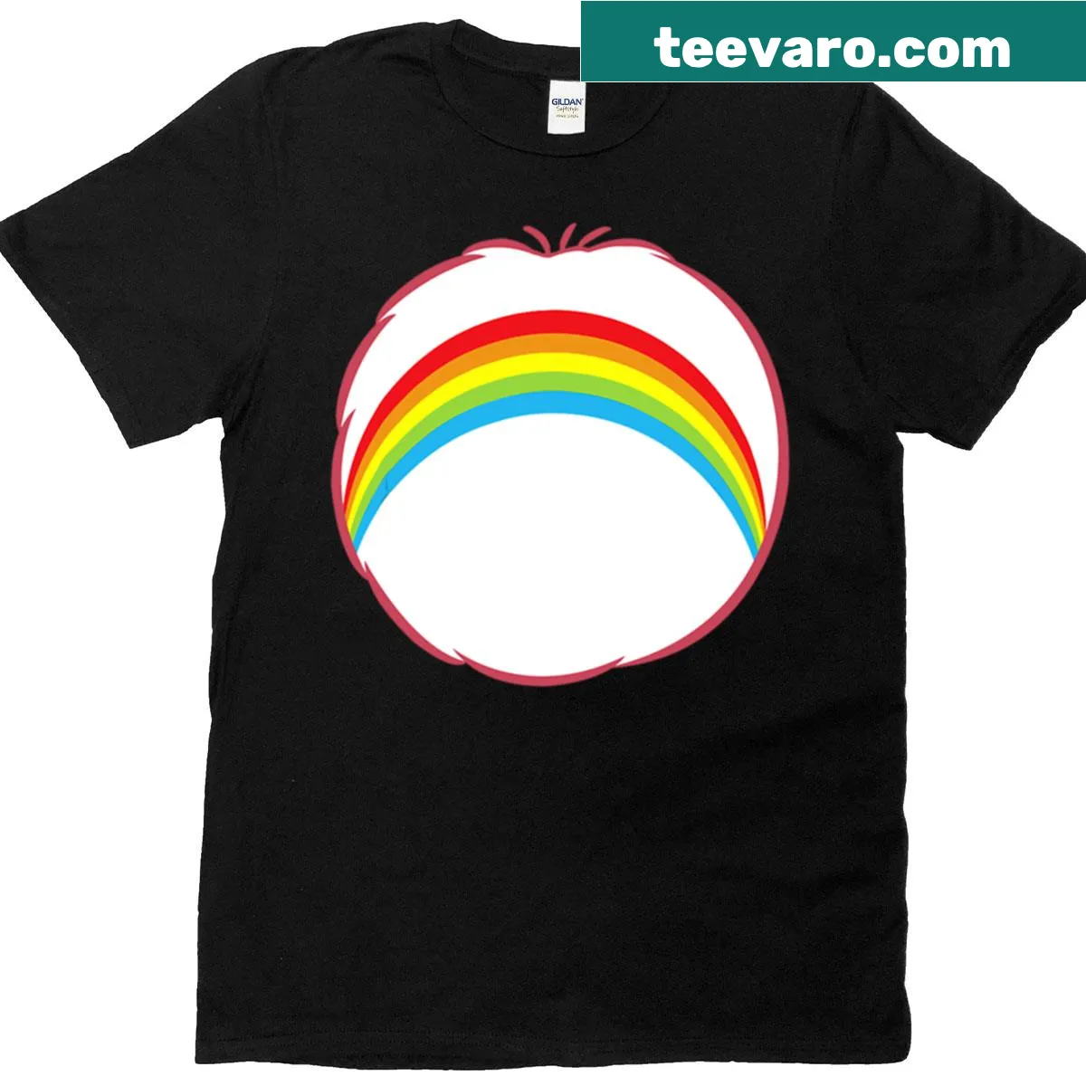Illustration of Cheer Bear in Halloween costume on T-shirt — on a men's t-shirt