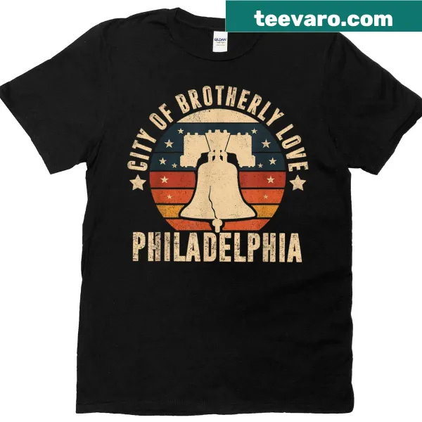 Vintage T-shirt featuring the Liberty Bell in Philadelphia.