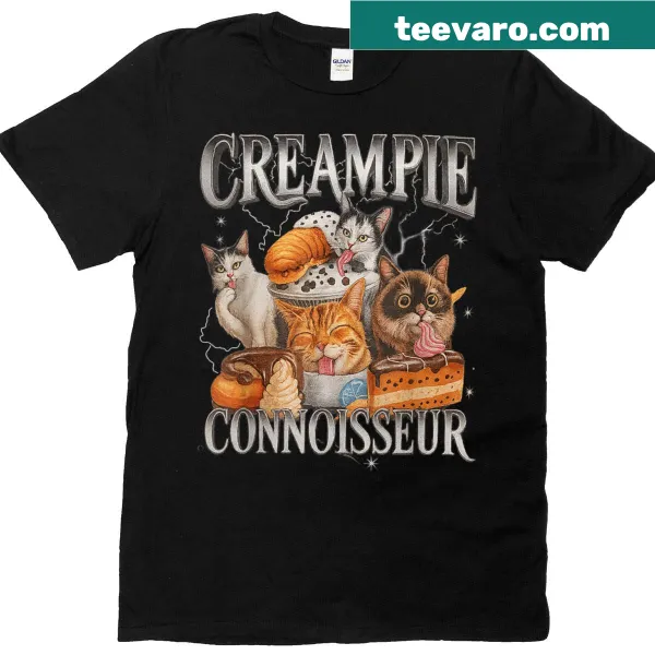 Funny cat meme graphic on an adult humor t-shirt