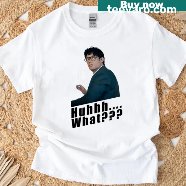 Humorous text centered around David Corenswet on T-shirt