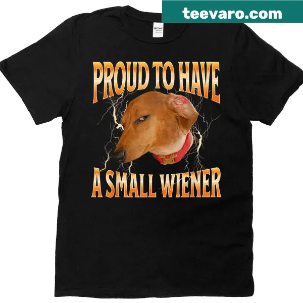 Cartoon t-shirt featuring a funny dog meme for dog lovers
