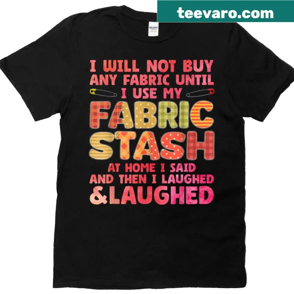 T-shirt featuring funny quilting graphics for sewing enthusiasts
