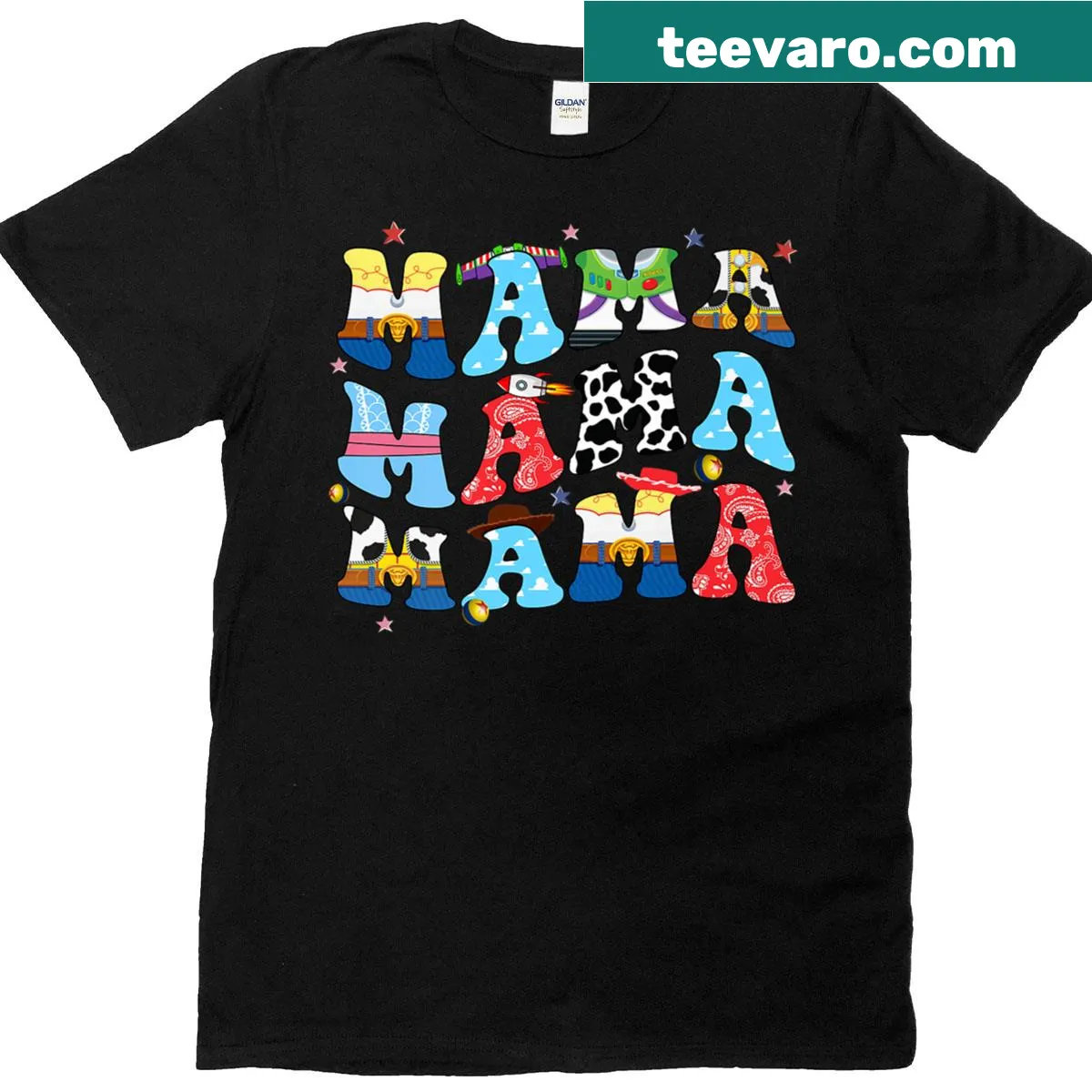Funny Mother's Day T-shirt with whimsical typography design — on a men's t-shirt
