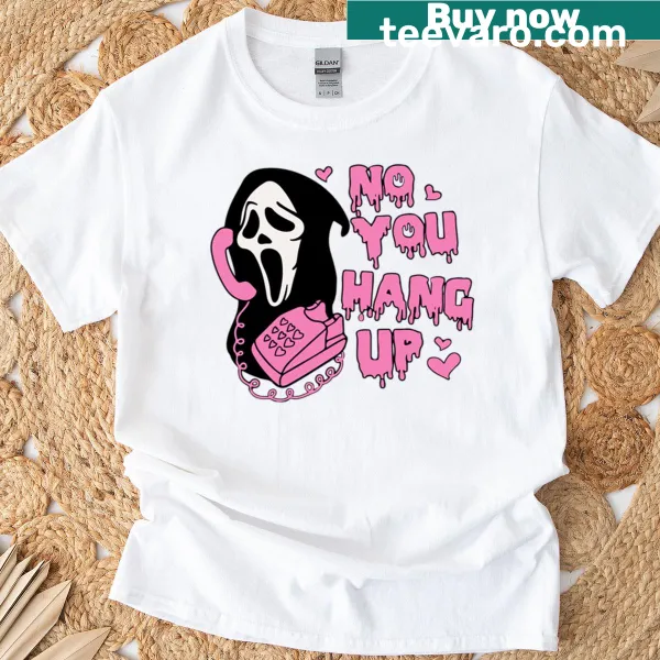 Funny Ghostface t-shirt with Halloween and Valentine's theme