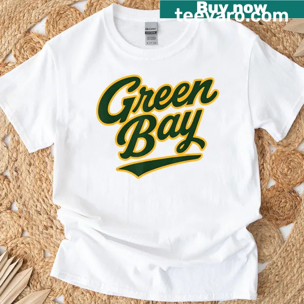 T-shirt featuring beer, cheese, and bratwurst design for football fans
