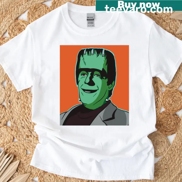 Classic t-shirt featuring Herman Munster illustration