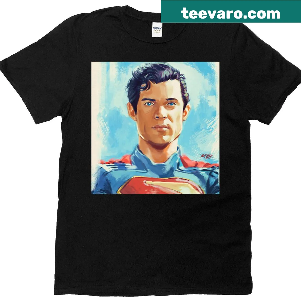 Inspirational t-shirt with the phrase 'Look Up' in bold text — on a men's t-shirt