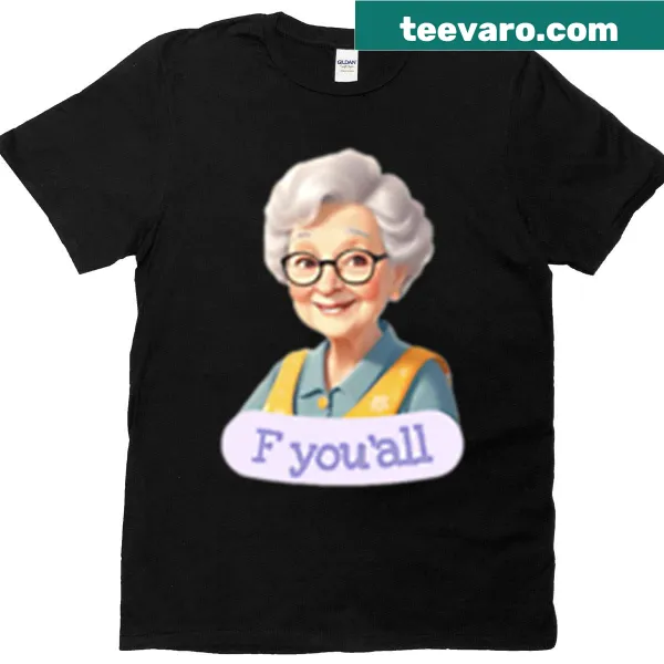 T-shirt celebrating modern grandmas with fun typography
