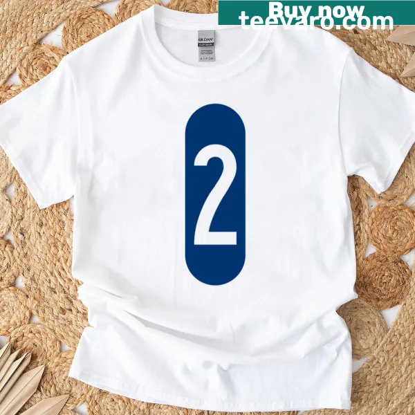 Graphic T-shirt featuring a classic number 2 pencil design