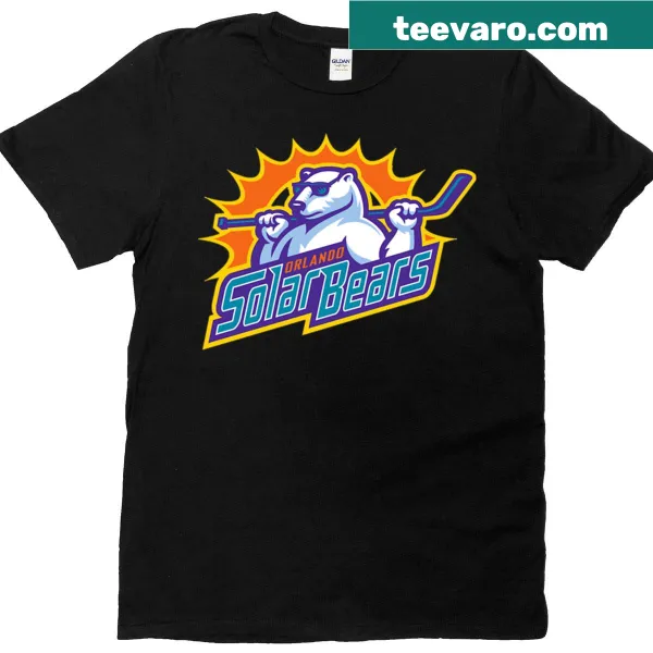 T-shirt with Orlando Solar Bears team graphic
