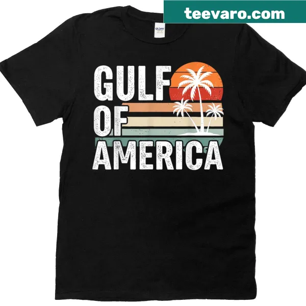 Vintage Gulf Of America beach graphic T-shirt