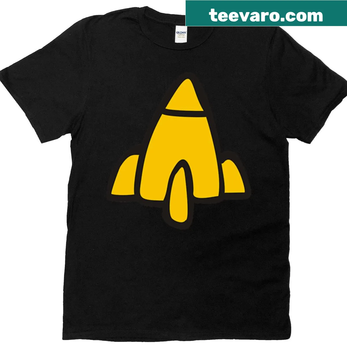 Fitted t-shirt featuring Reggie from Rocket Power in a playful design — on a men's t-shirt