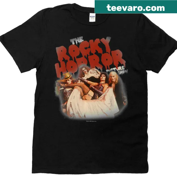 Rocky Horror Picture Show group shot logo on T-shirt