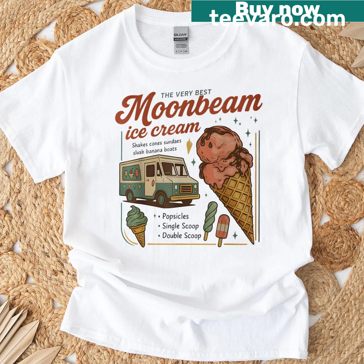 Classic vintage T-shirt suitable for men, women, and kids — on a men's t-shirt