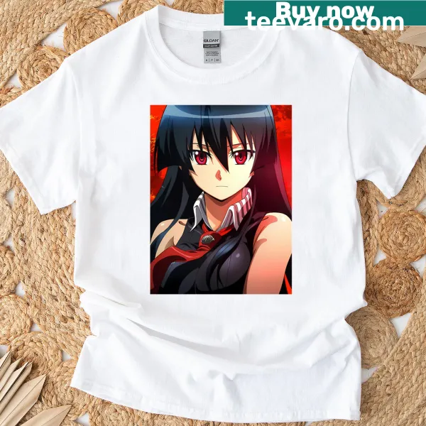 Akame T-shirt with character illustration