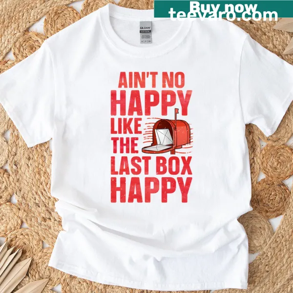 T-shirt honoring postal workers with a heartfelt design