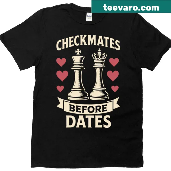 Funny T-shirt for chess players with a humorous saying about checkmates