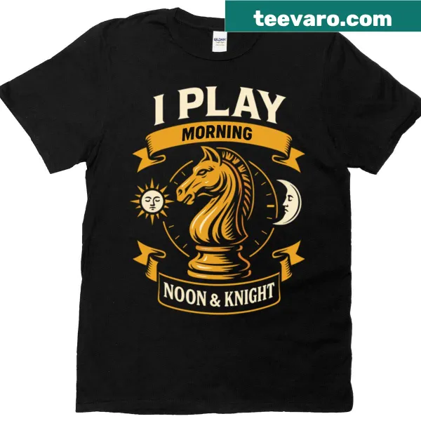 Funny chess-themed shirt with clever play on words