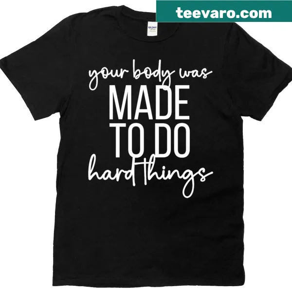 Empowering T-shirt for doulas with supportive typography