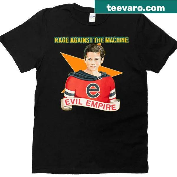 Edgy t-shirt featuring an illustration of an evil empire for fans of dark themes