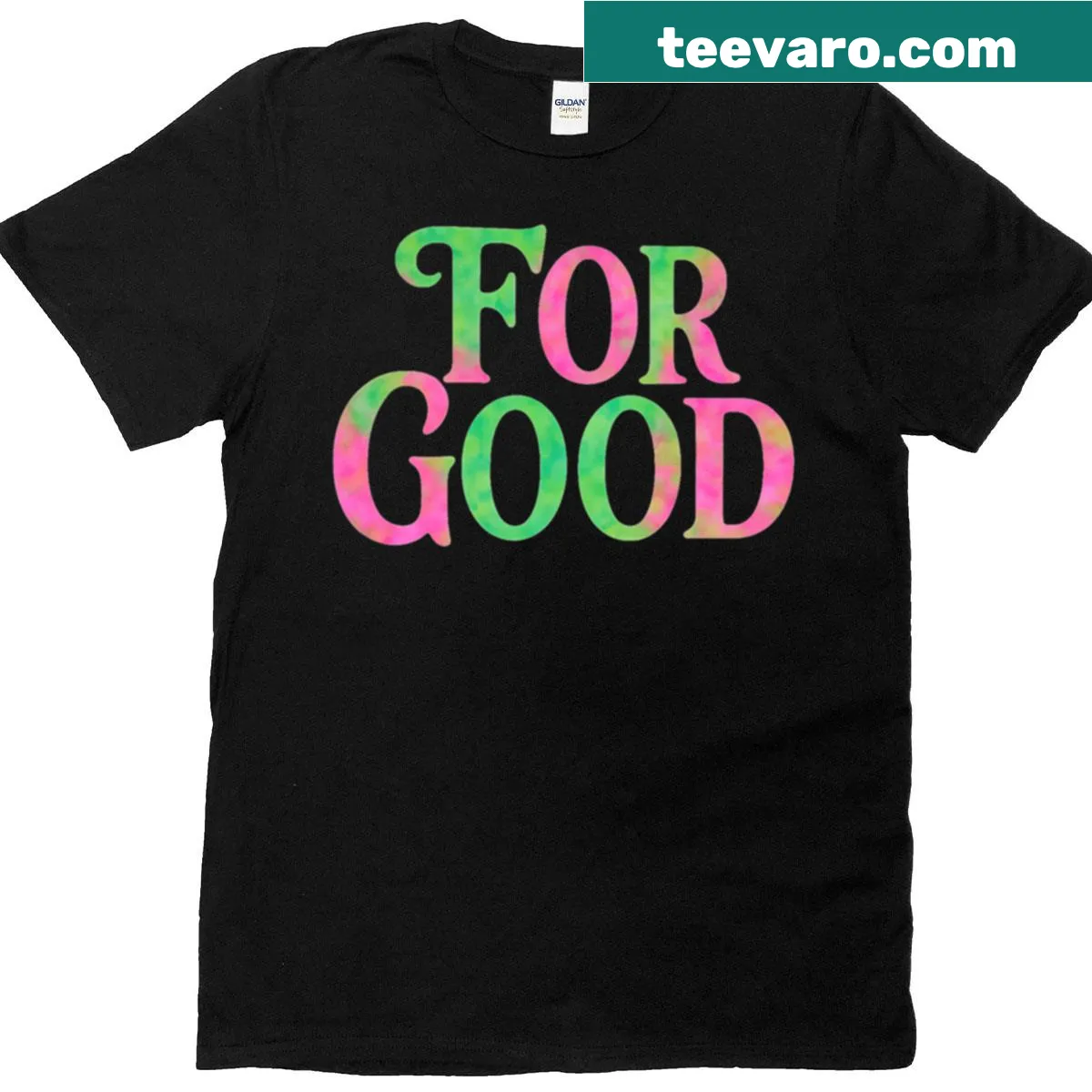 Oversized T-shirt with a positive hand-lettered design — on a men's t-shirt