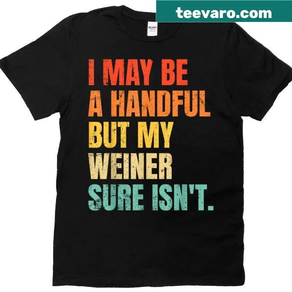 Funny retro t-shirt featuring a dachshund and humorous text