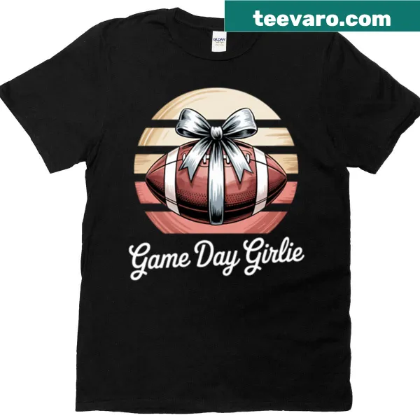 Game Day oversized T-shirt with vintage-style sports print