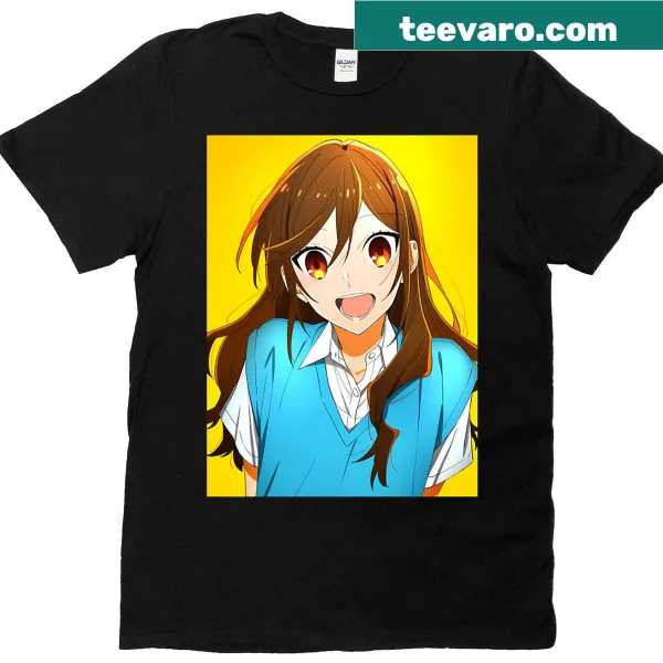 Illustration of Hori Kyouko on oversized t-shirt