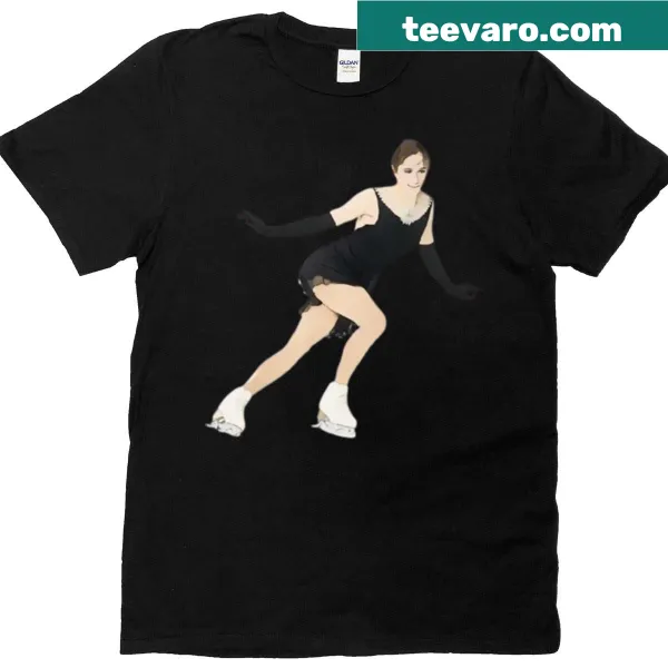 Artistic t-shirt featuring Isabeau Levito 2024-2025 design