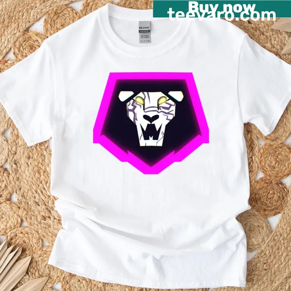 Oversized T-shirt featuring a bold demon illustration of Lionsaja