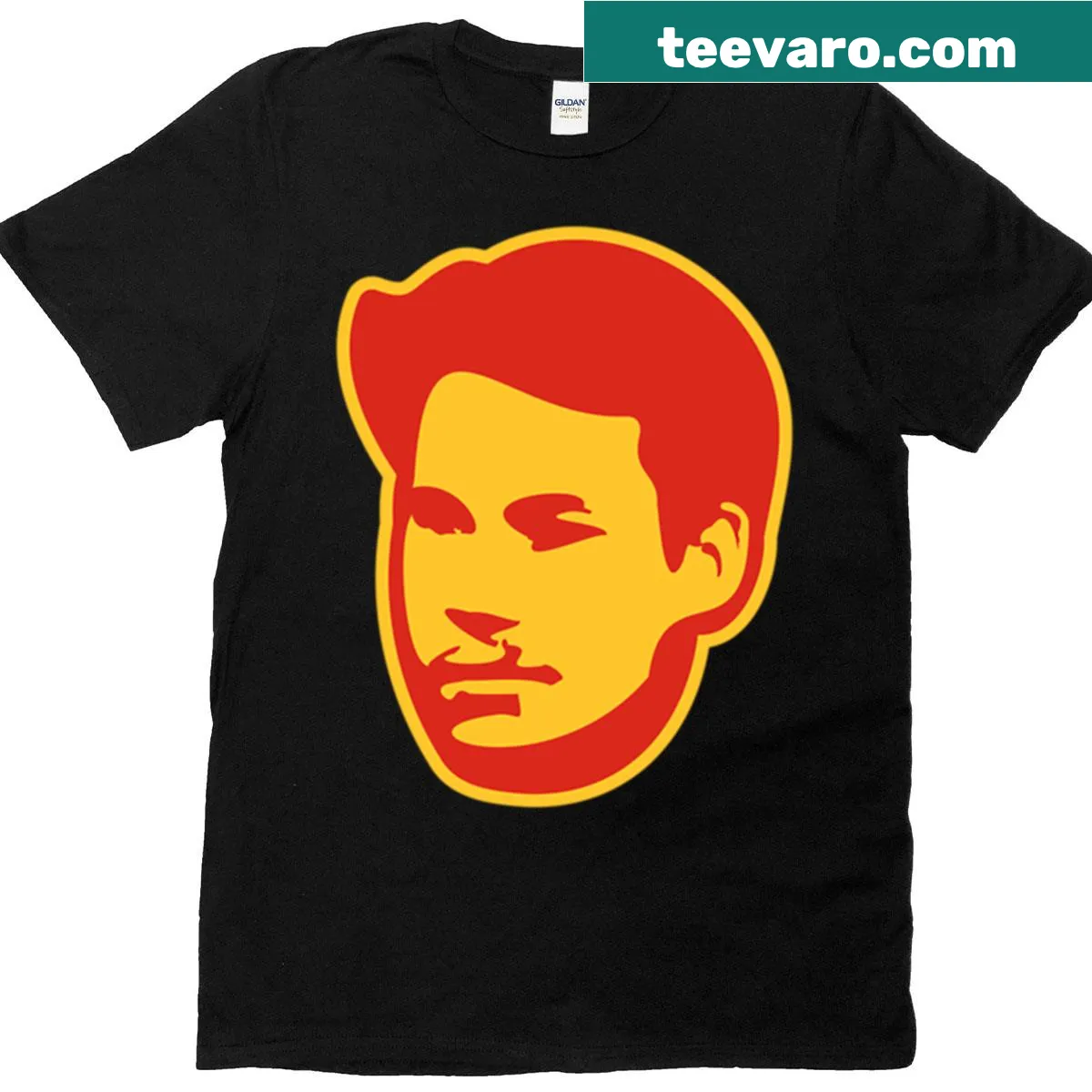 T-shirt displaying the name Matt Burton — on a men's t-shirt