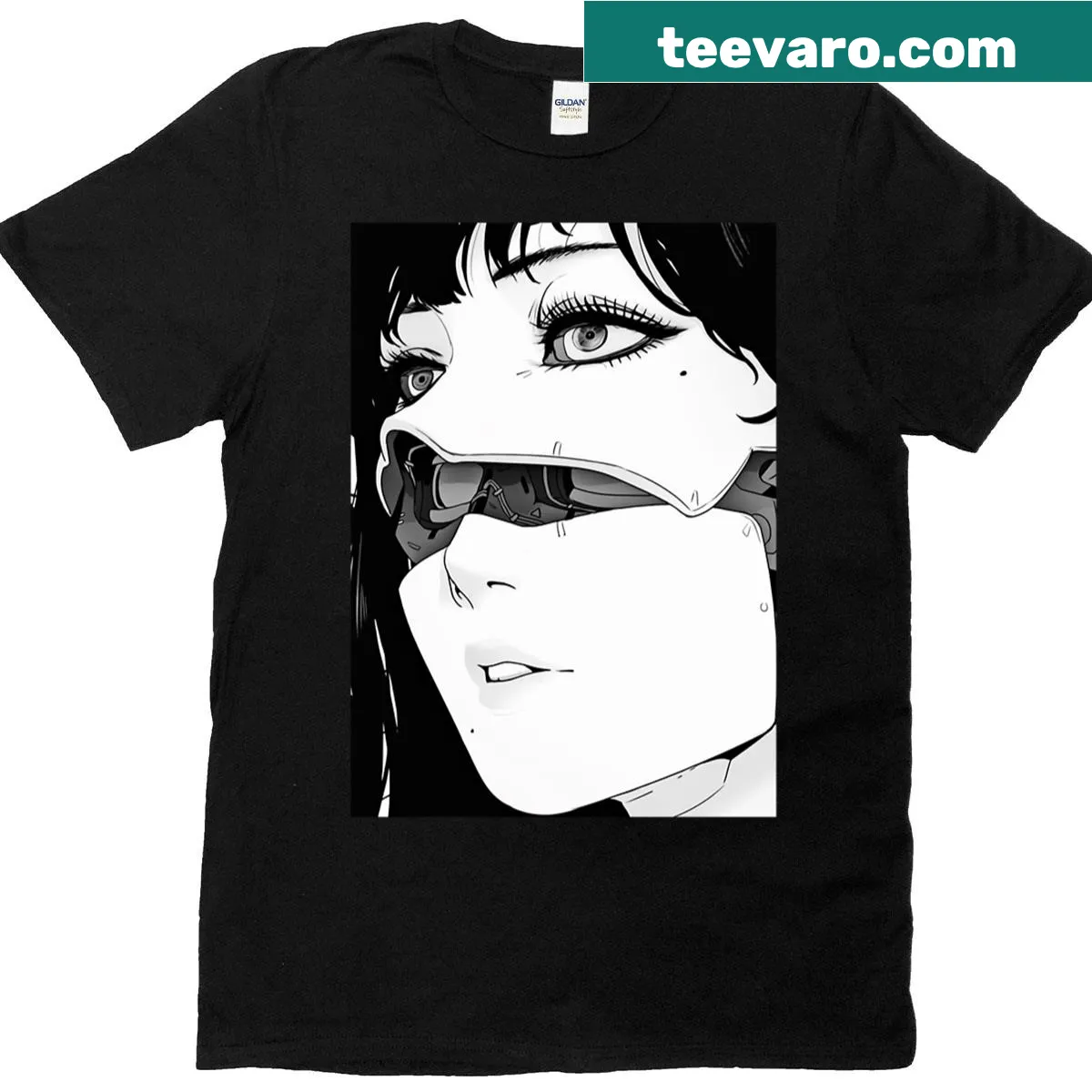 Casual oversized t-shirt with a playful design — on a men's t-shirt