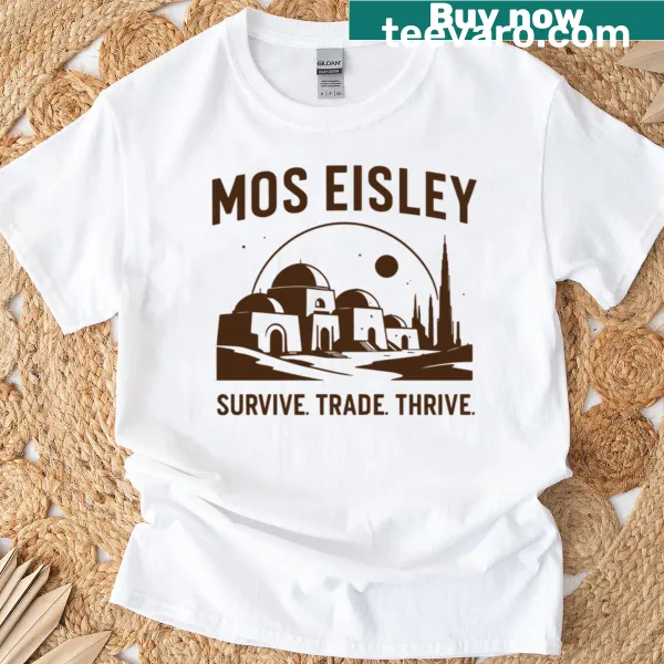 T-shirt with Mos Eisley Locals Only graphic