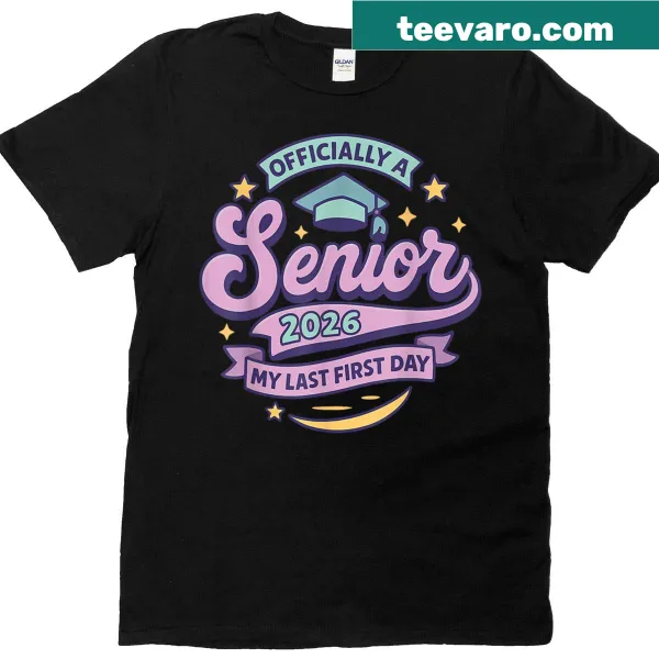 T-shirt celebrating the senior year of 2026.