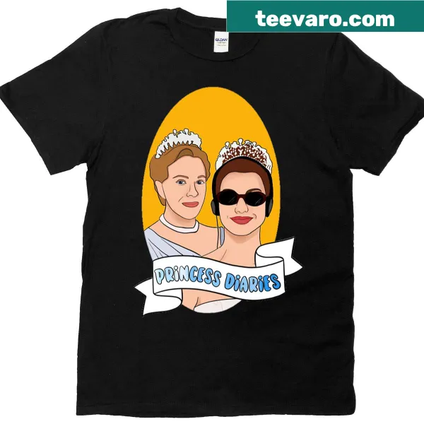 T-shirt inspired by Princess Diaries celebrating friendship and magic