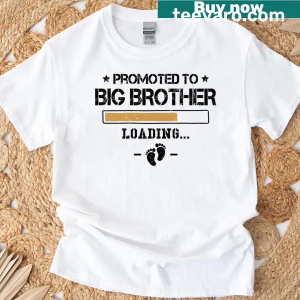 Funny t-shirt for big brother pregnancy reveal
