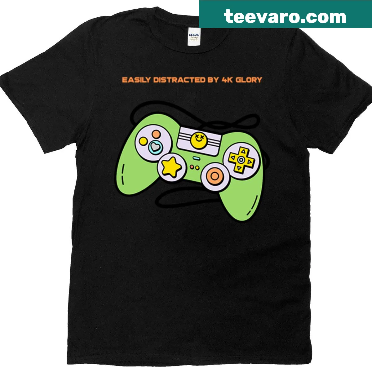 Sarcastic gaming quote on a PS5 fan t-shirt — on a men's t-shirt