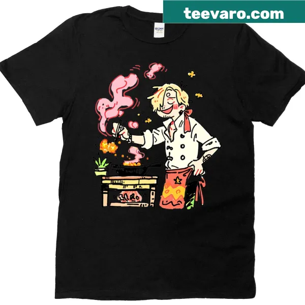 Oversized T-shirt declaring The Best Chef for cooking dads.