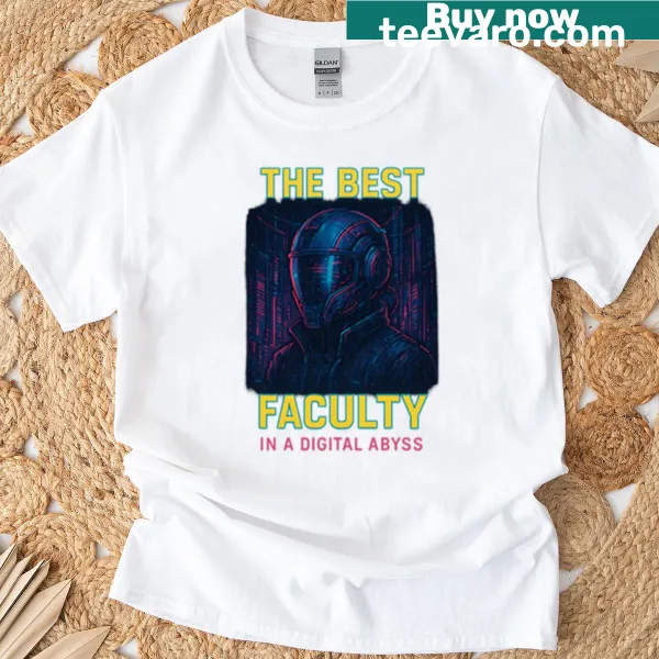 Funny t-shirt celebrating faculty in a digital age