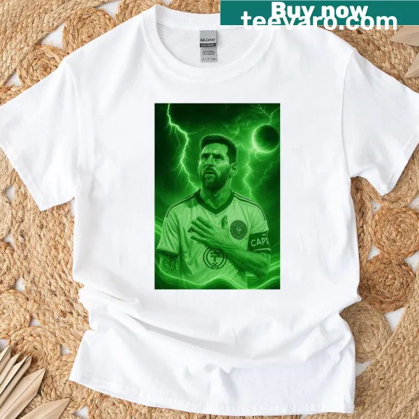 Cosmic T-shirt featuring a galactic captain illustration
