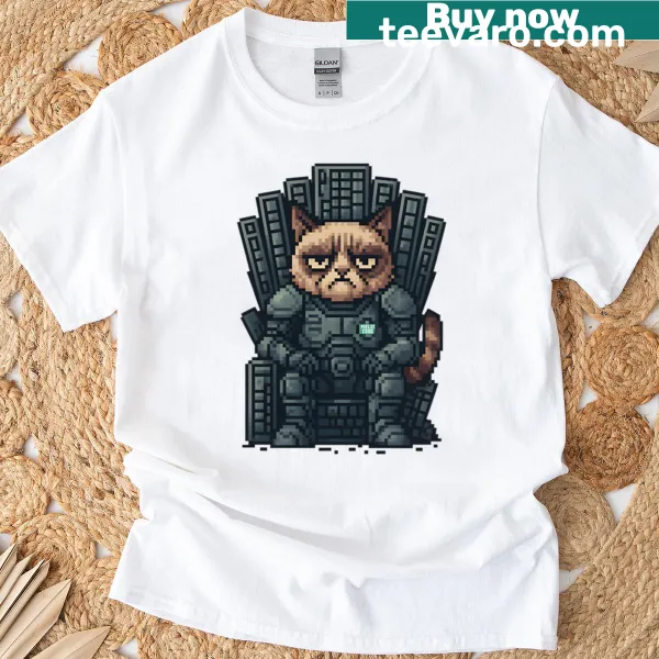 Playful oversized T-shirt featuring The Game Of Whiskas design