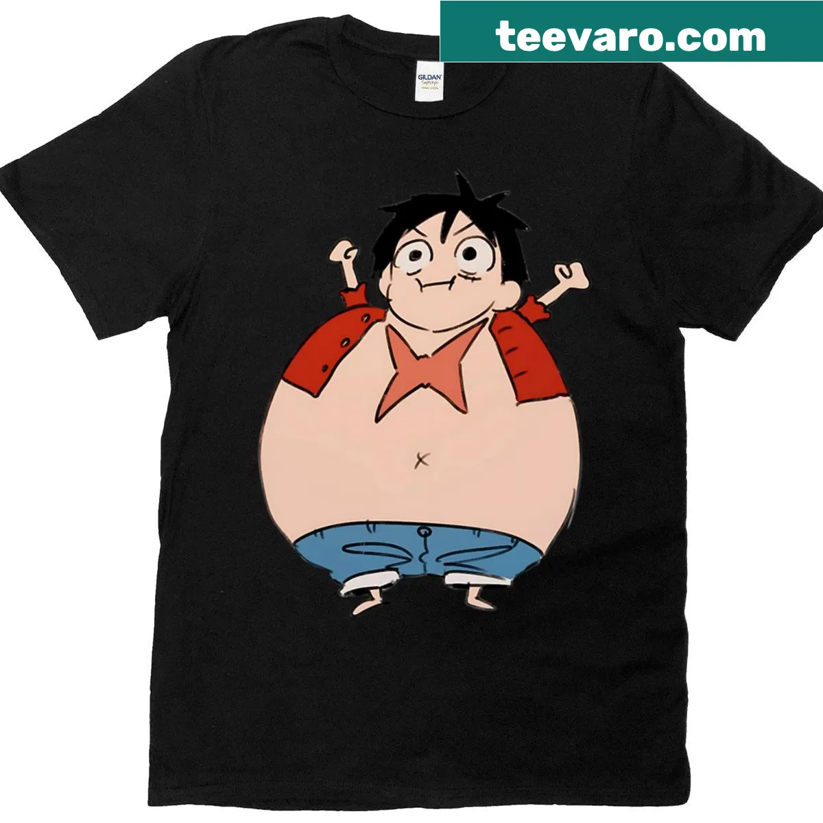 Illustrated T-shirt featuring a fluffy cat with a tiara and humorous text. — on a men's t-shirt