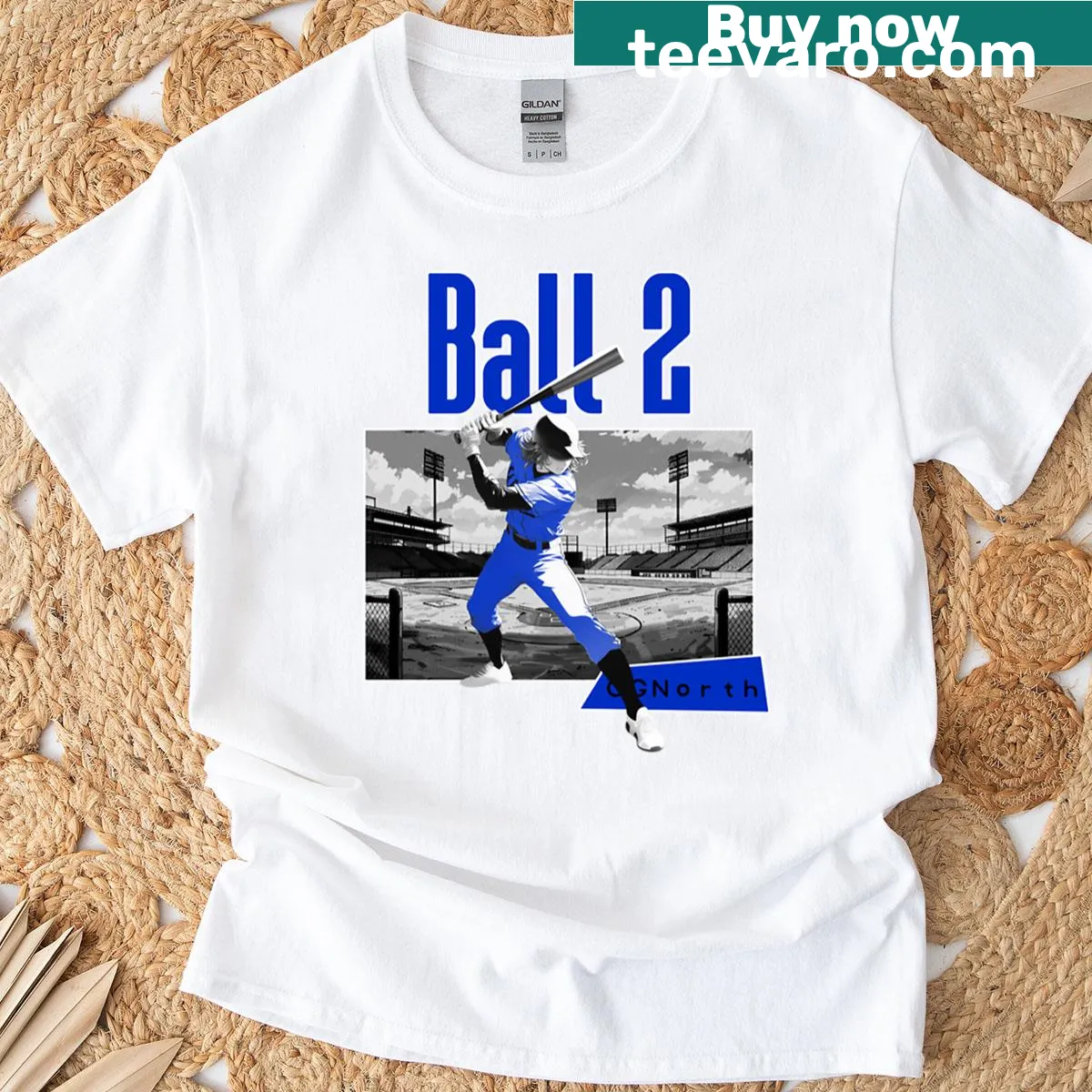 Illustration of birds outnumbering tennis balls on a t-shirt — on a men's t-shirt